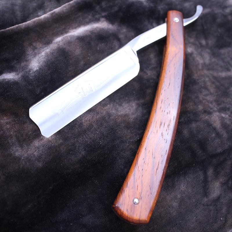 Ralf Aust 6/8 Razor with Contemporary Style Cocobolo Scales