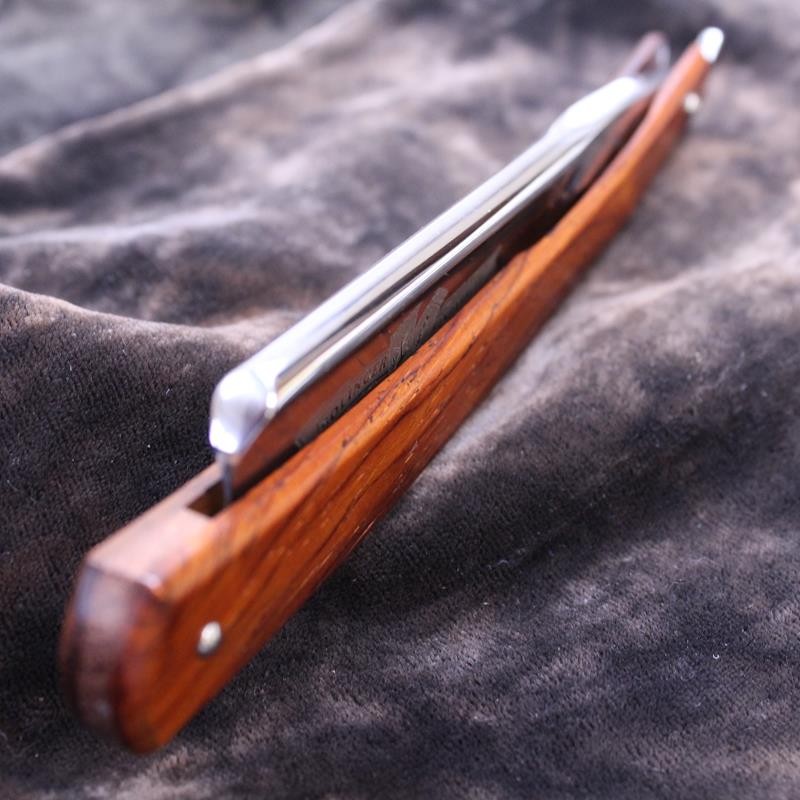Ralf Aust 6/8 Razor with Contemporary Style Cocobolo Scales