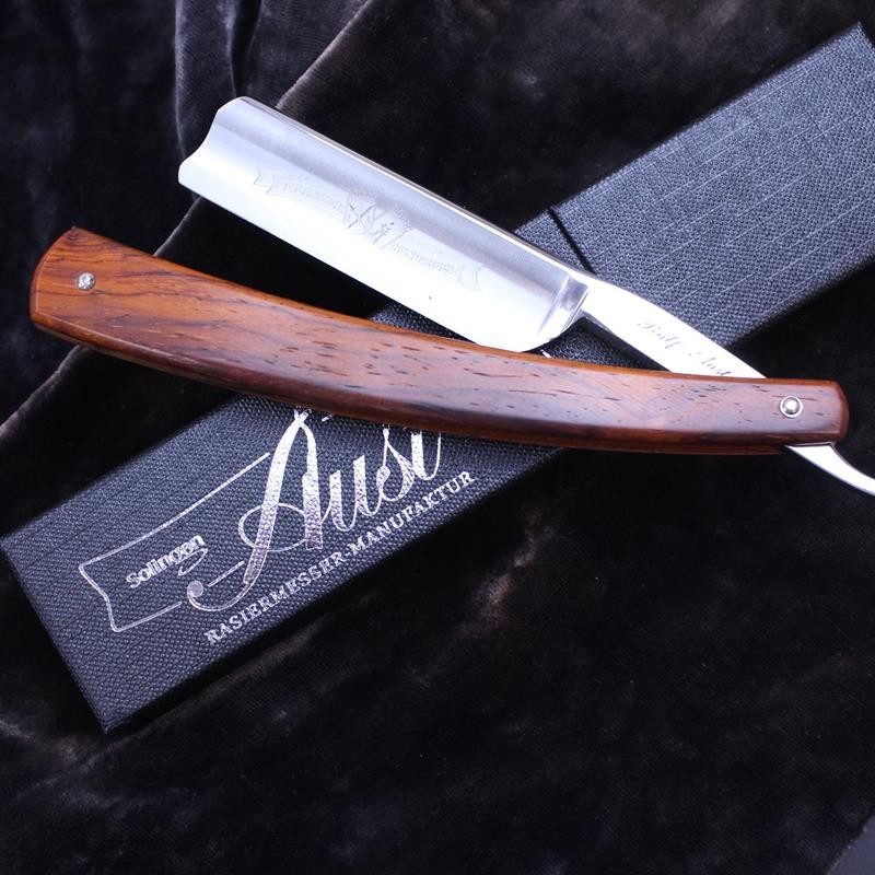 Ralf Aust 6/8 Razor with Contemporary Style Cocobolo Scales